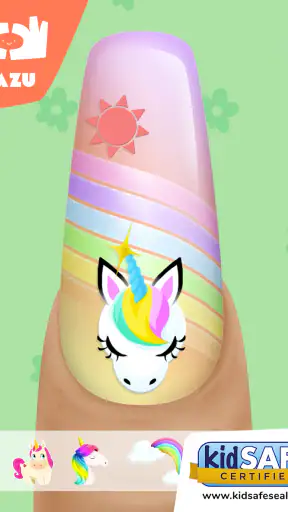 Girls Nail Salon - Kids Games