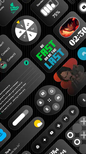 Glass Widgets