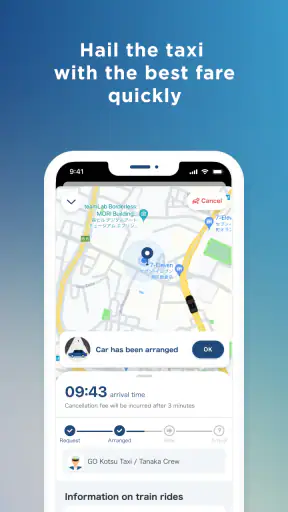 GO / Taxi app for Japan visit