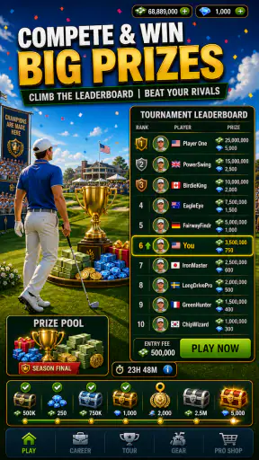 Golf Rising Star : Career Sim