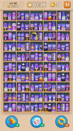 Goods Puzzle: 3D Sorting Games