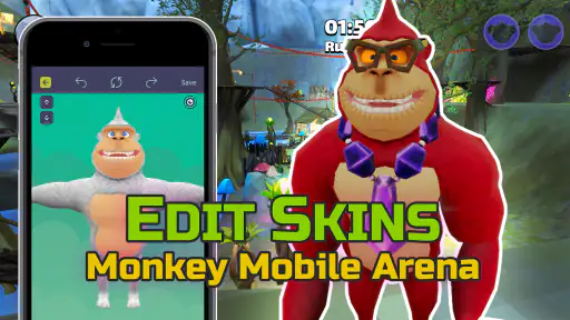 Gorilla Skins for Monkey Arena