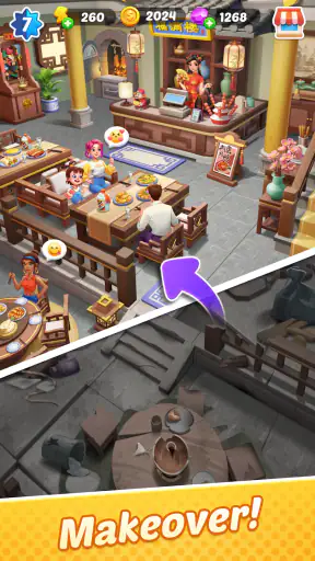 Gossip Street: Merge & Story