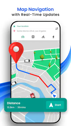GPS Navigation Live Earth Maps