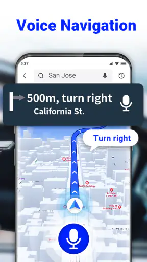 GPS Voice Navigation & Radar