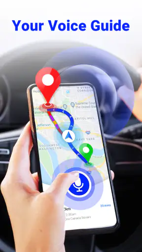 GPS Voice Navigation & Radar