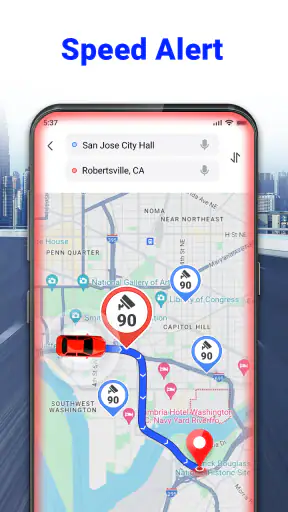 GPS Voice Navigation & Radar