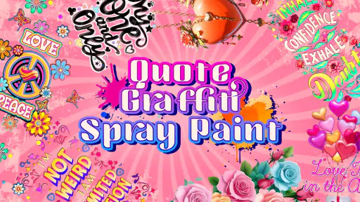 Graffiti Quote Color by number