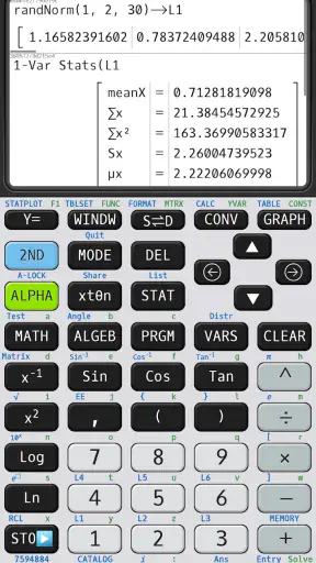 Graphing calculator plus 84 83