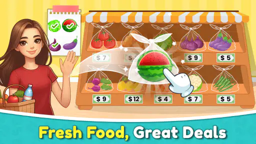 Grocery Market Cashier Store