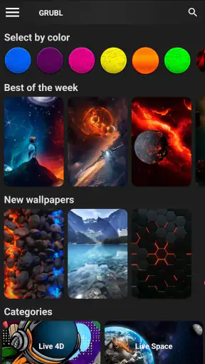 GRUBL™ 4D Live Wallpapers + AI