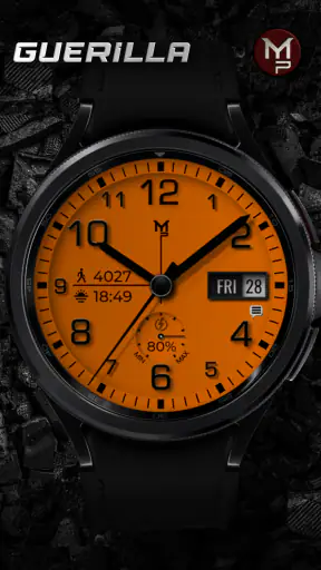 GUERILLA - Analog watch face