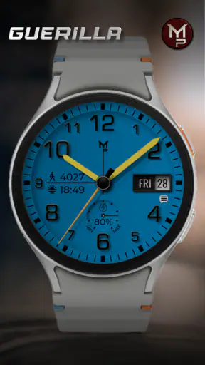 GUERILLA - Analog watch face
