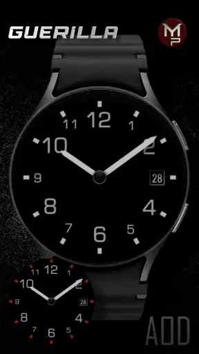 GUERILLA - Analog watch face