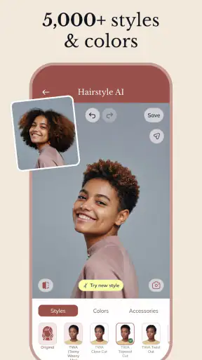 Hairstyle & Hair Color Changer