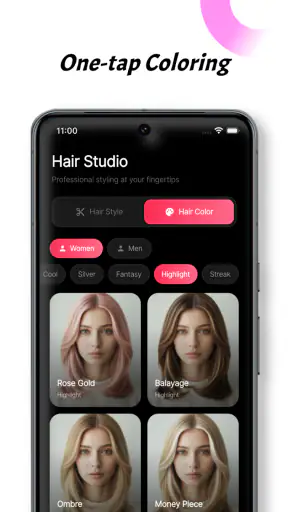 Hairstyle Try On-Color Changer