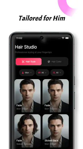 Hairstyle Try On-Color Changer
