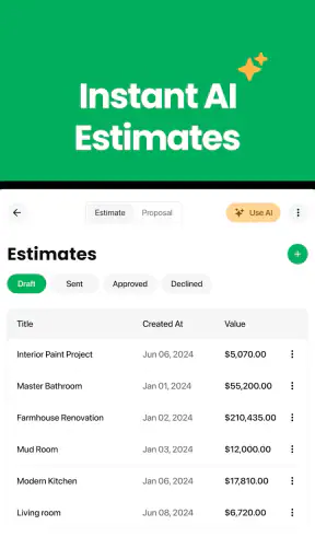 Handoff Construction Estimator