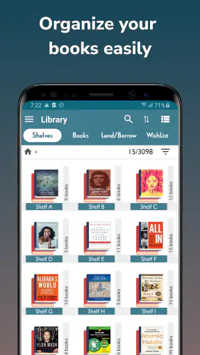 Handy Library - Book Organizer