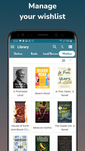 Handy Library - Book Organizer