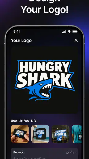 AI Logo Maker, AI Design: Hexa