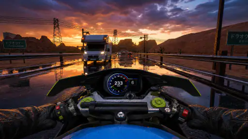 Highway Moto Rush: Traffic
