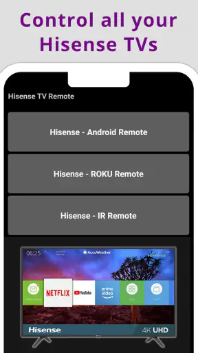 Hisense TV Remote