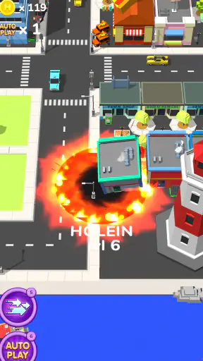 Holein eating games io offline
