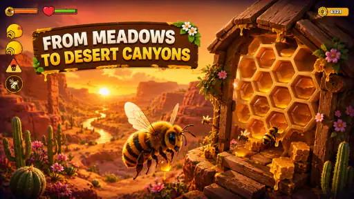 Honey Bee Life Simulator 3D
