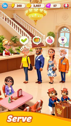 Hotel Legacy: Merge Game