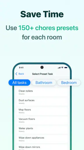 House Chores Cleaning Schedule