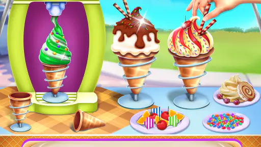 Icecream Cone Cupcake Baking