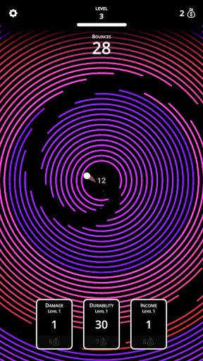 Idle Ball Escape: Smash Rings