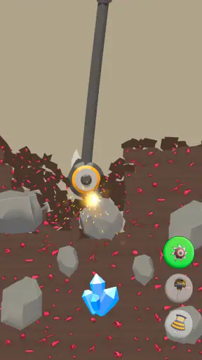 Drill & Collect: idle mine dig