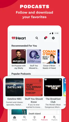 iHeart: Music, Radio, Podcasts