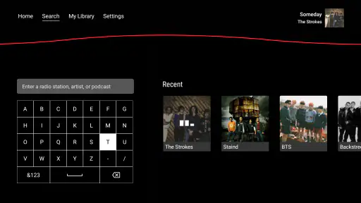 iHeartRadio for Google TV