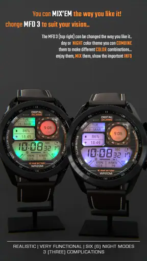 ILLUMINATOR Digital Watch face