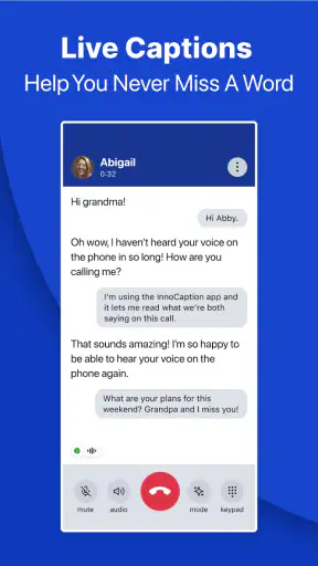 InnoCaption Live Call Captions
