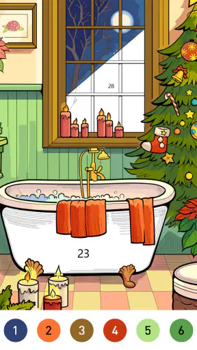 Wild West Color by Number Book