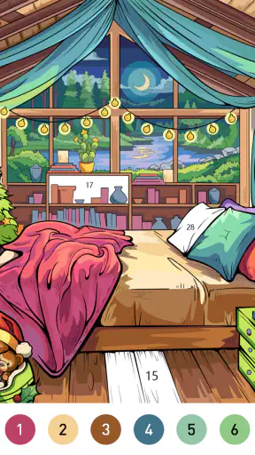 Wild West Color by Number Book