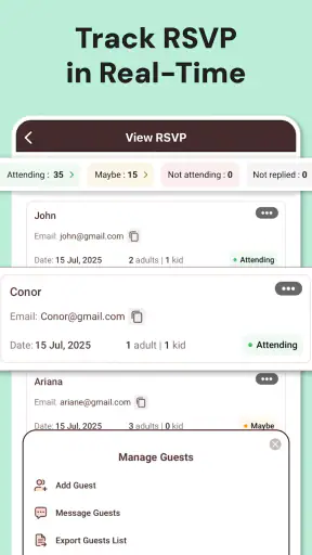 Invitation Maker: Cards & RSVP