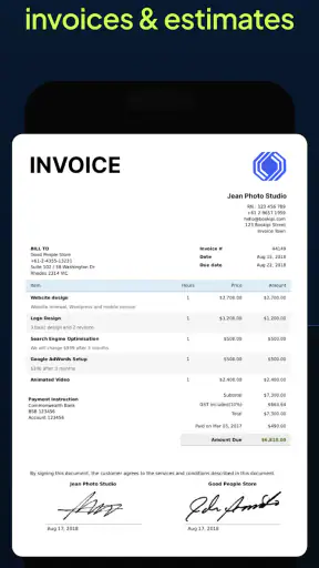 Invoice Maker & Estimate App