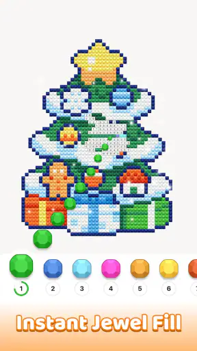 Jewelscapes: Color by Number