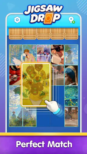 Jigsaw Drop: Solitaire Puzzle