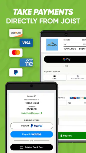 Joist Invoice & Estimate App