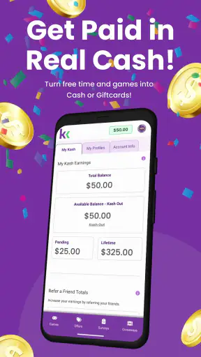 KashKick: Get paid to have fun