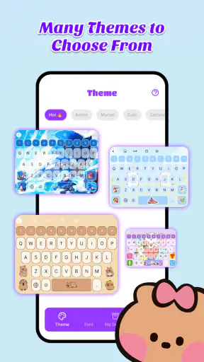 Keyboard Themes: Custom Emoji