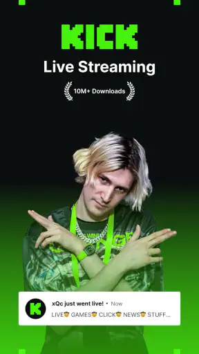 KICK: Live Streaming