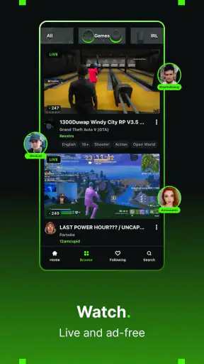 KICK: Live Streaming