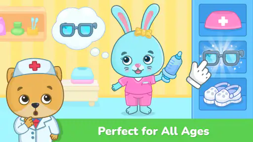 Kids doctor games 2-5 year old